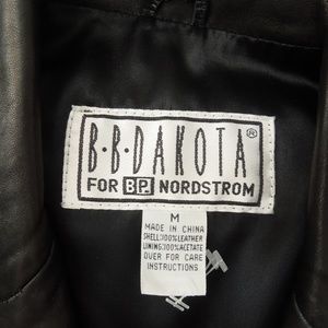 BB Dakota Jackets & Coats - B B Dakota Black Leather Vest Medium BB Dakota Jackets & Coats - B B Dakota Black Leather Vest Medium